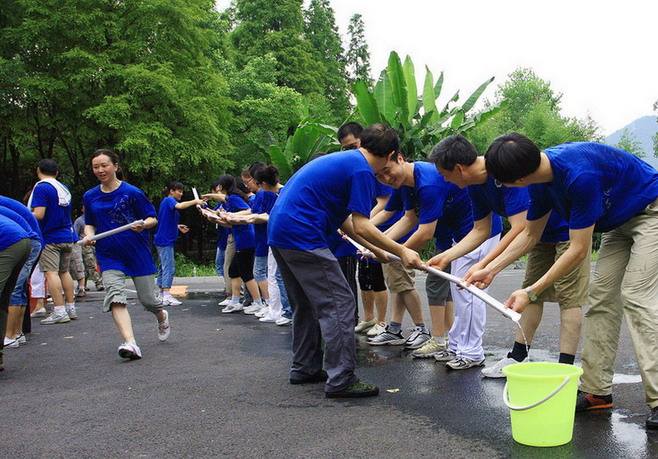 深圳户外拓展进行南水北调