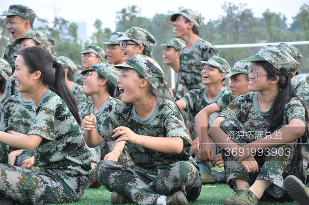 深圳高中生军训