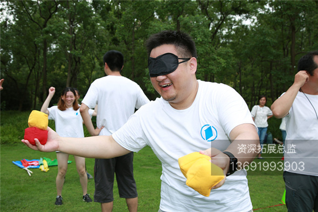 沙场点兵拓展项目让学员角色体验