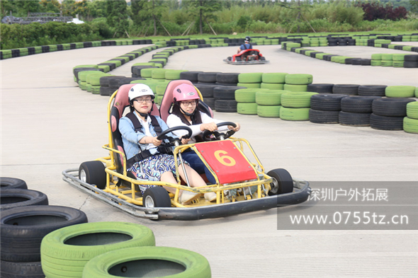 深圳拓展课程之卡丁车体验