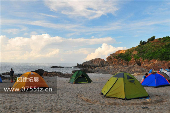 深圳海岛露营拓展