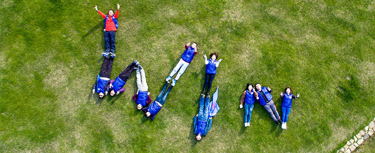 深圳拓展户外活动学员大合影