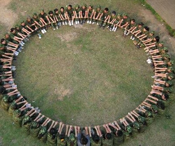 户外拓展项目:动力圈