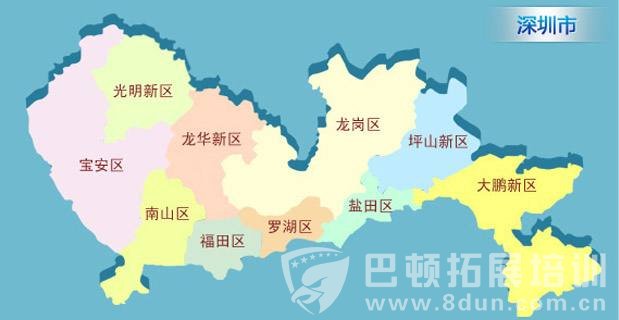 深圳拓展基地的地图